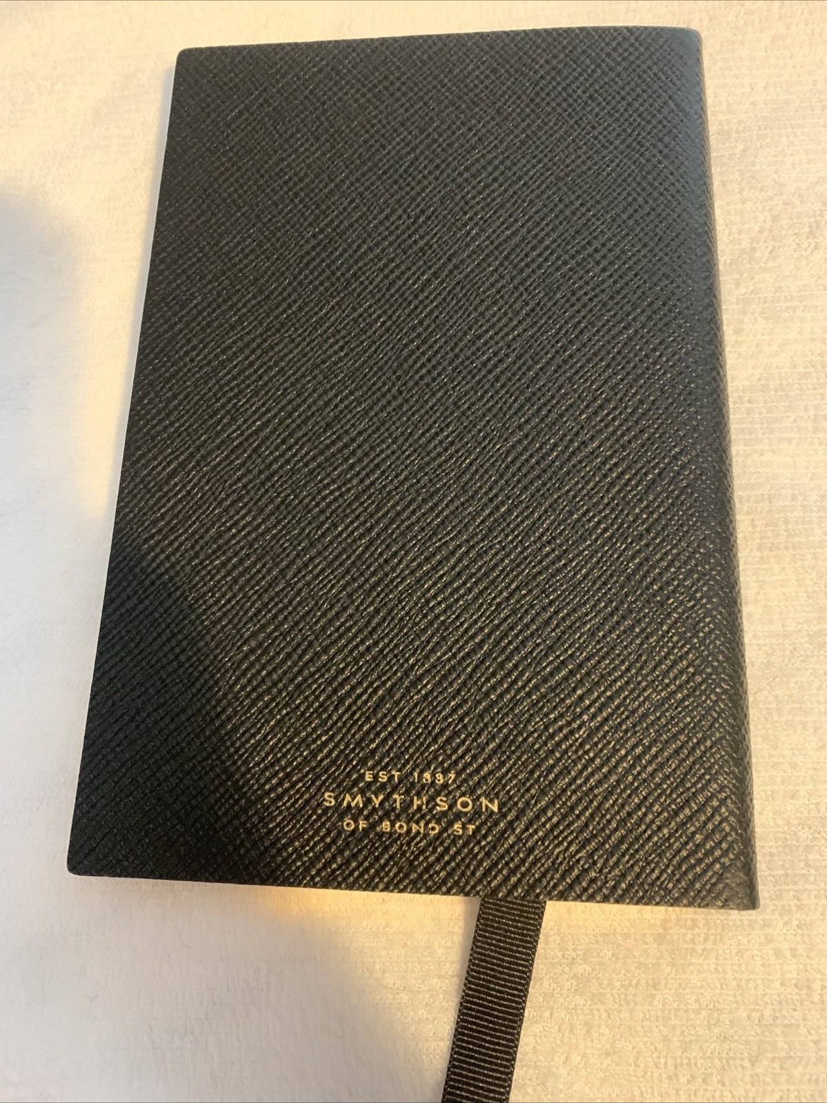 Smythson of Bond Street Featherweight Pocket Notebook AMERICAN EXPRESS PLATINUM