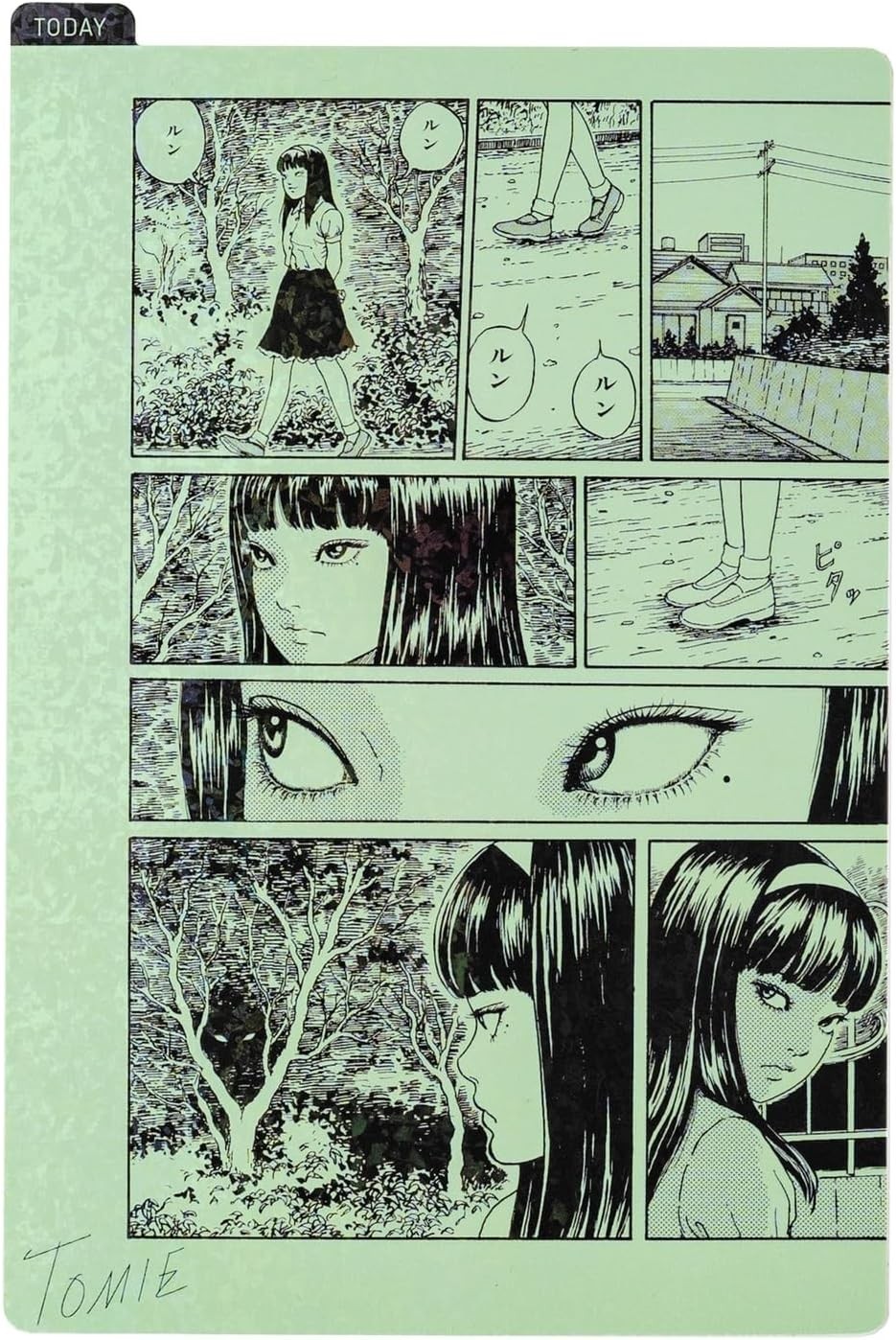 Hobonichi Techo 2026 Tomie by Junji ItoA6 Pencil Board NEW Japan Import