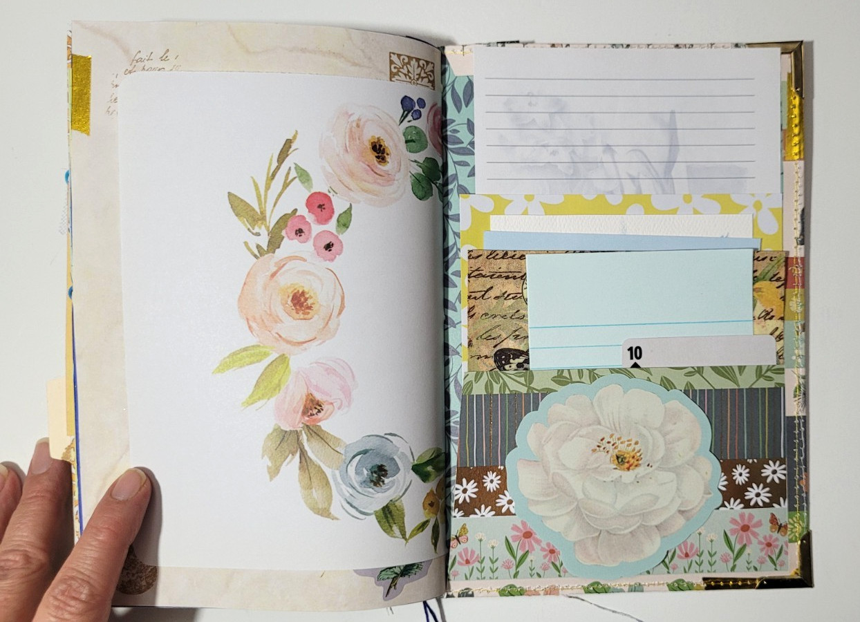 Handmade Junk Journal ~ Boho Beauty ~ Yellow