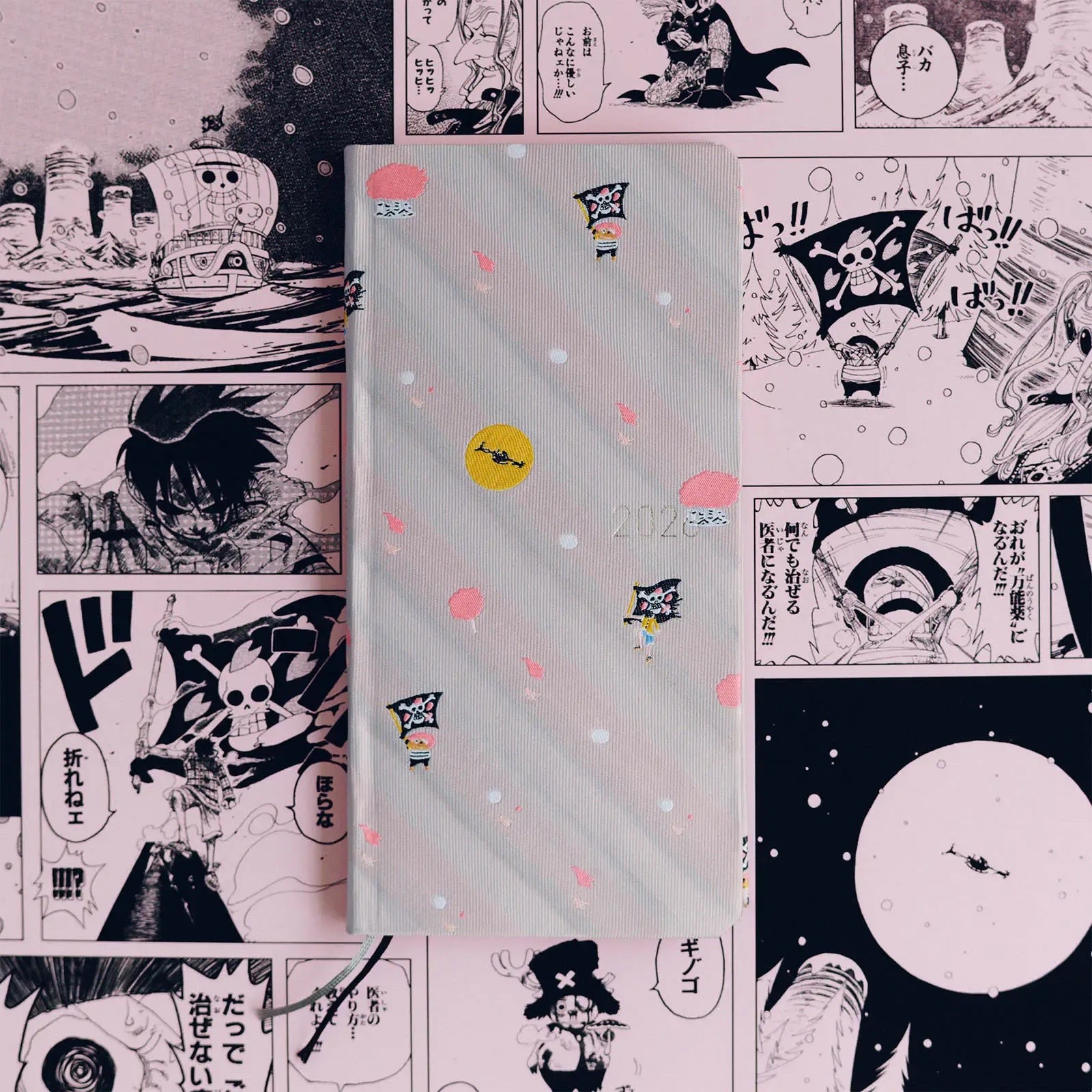 Hobonichi Weeks 2026 January Start Japanese ONE PIECE Dr. Hiriluk’s Sakura FS