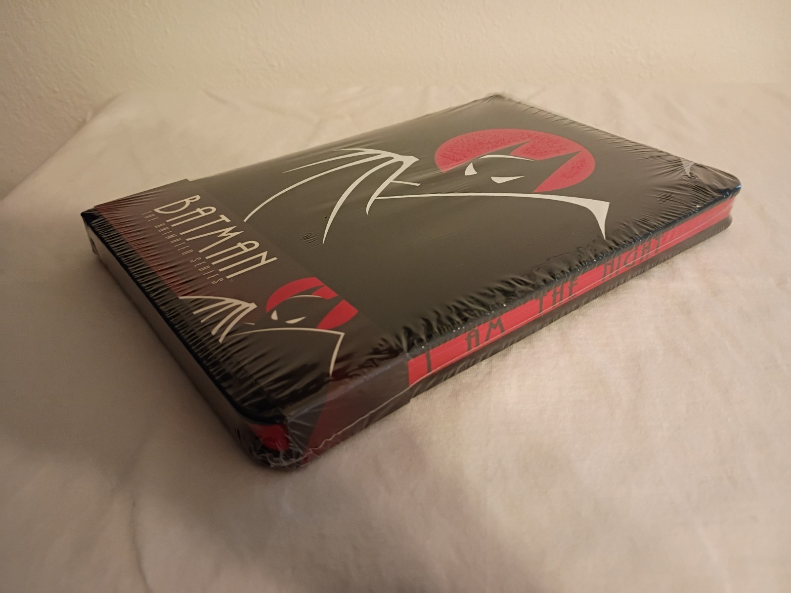 Qmx Batman: The Animated Series Dark Knight Blank Journal/Notebook Black & Red