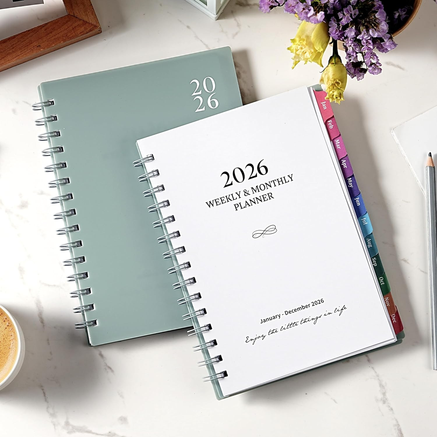 2026 Planner – 2026 Planner Weekly and Monthly from Jan. 2026 – Dec. 2026, Calen
