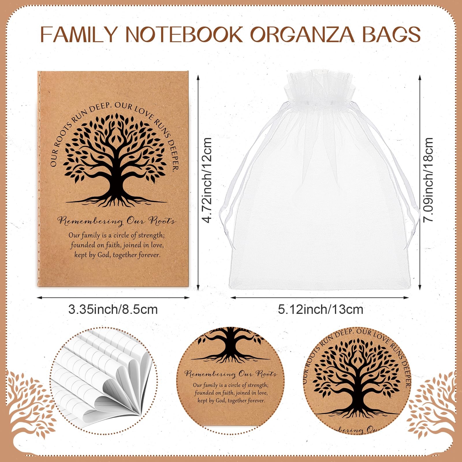 Affrolling 40 Sets Family Reunion Favors Family Notebook Class Reunion Favors
