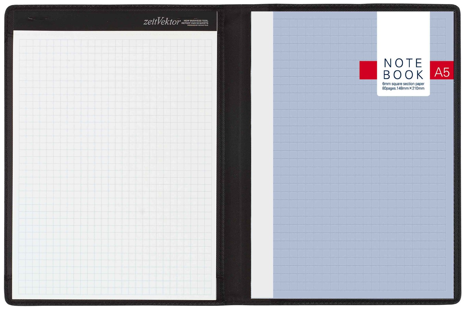 Reimei Fujii Zeitvector Notepad, B5, Orange, ZVP233D