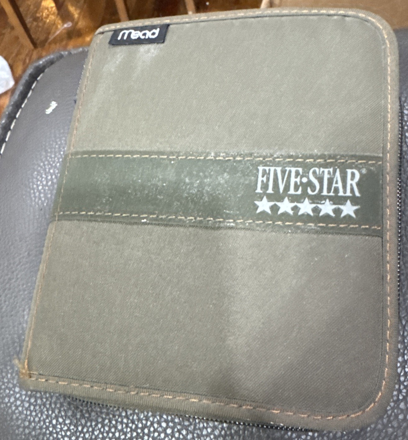 Vintage Mead Five Star Mini Fat Little Day Planner 1996 Green – Excellent