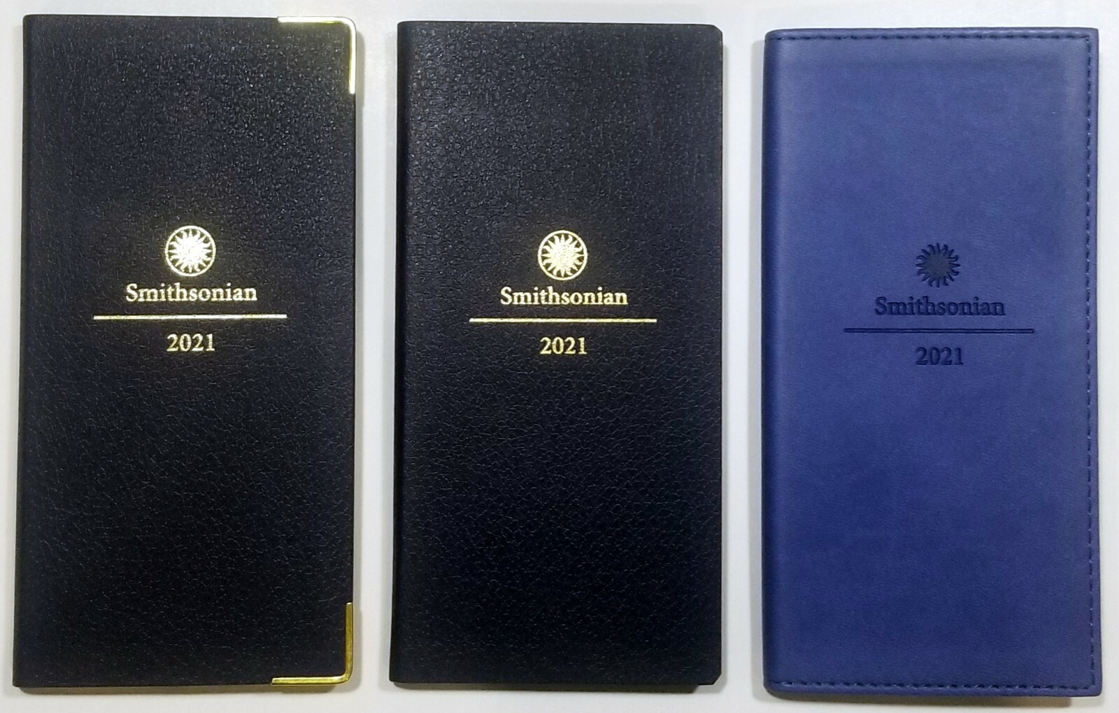2021 Weekly/Monthly Smithsonian pocket planner 3 1/4 in x 6 1/2 Choose Color