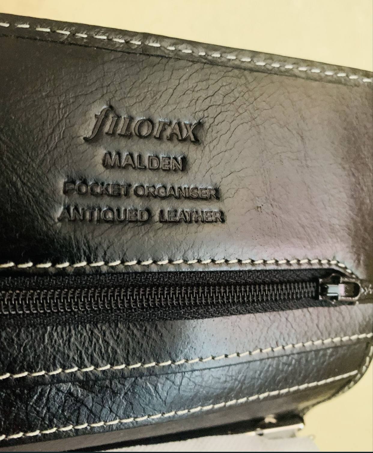 Filofax Pocket Malden Black
