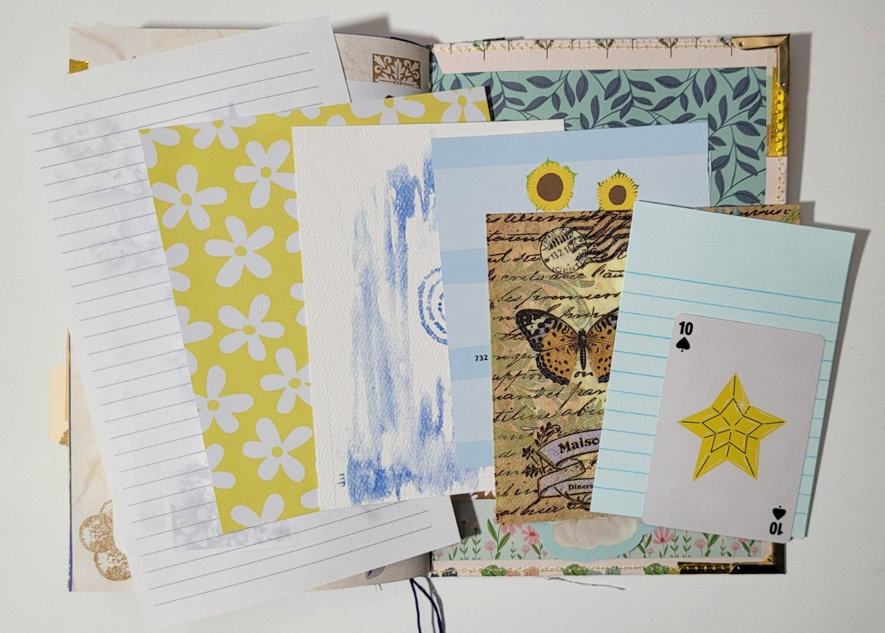 Handmade Junk Journal ~ Boho Beauty ~ Yellow
