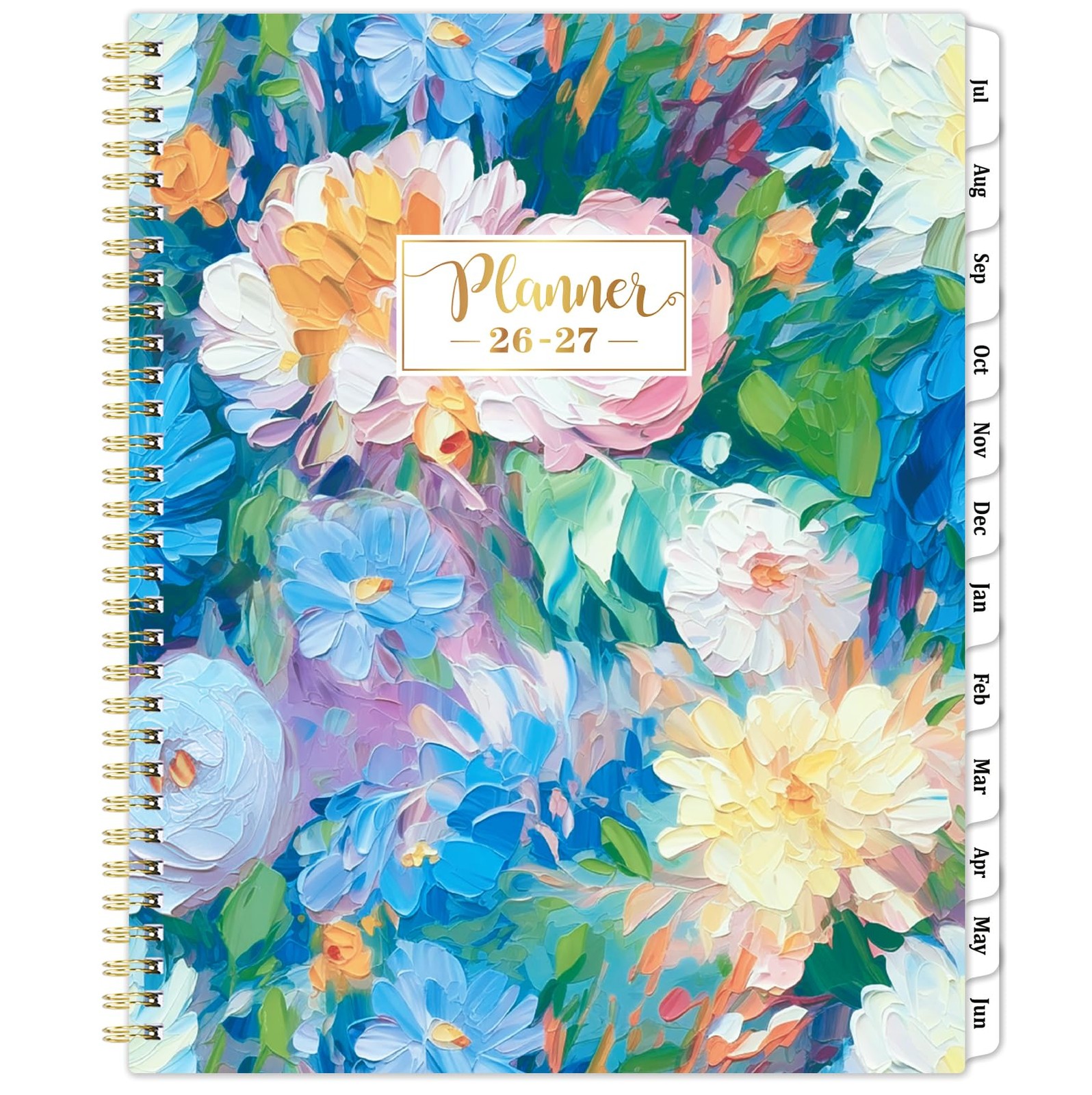 Planner 2026-2027,2026-2027 Weekly and 8.5″ x 11″ x 0.5″, Green