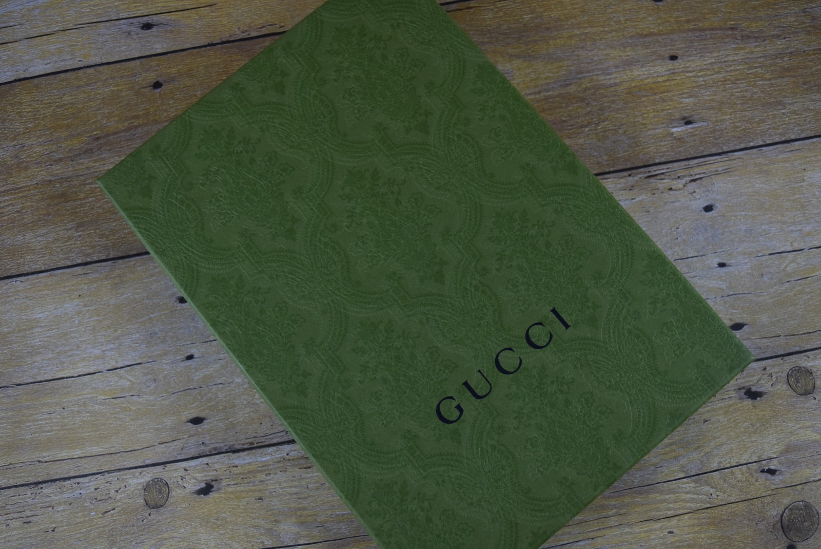 NIB! Authentic Gucci Luxury Notebook Journal Geometric G Printed Red