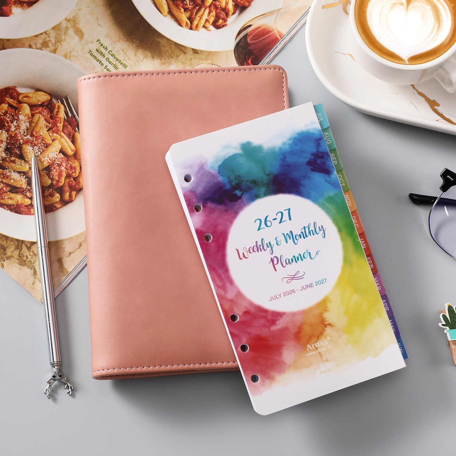Planner Refills 2026-2027 – Planner Inserts, 2026-2027 Weekly and Monthly Cal…