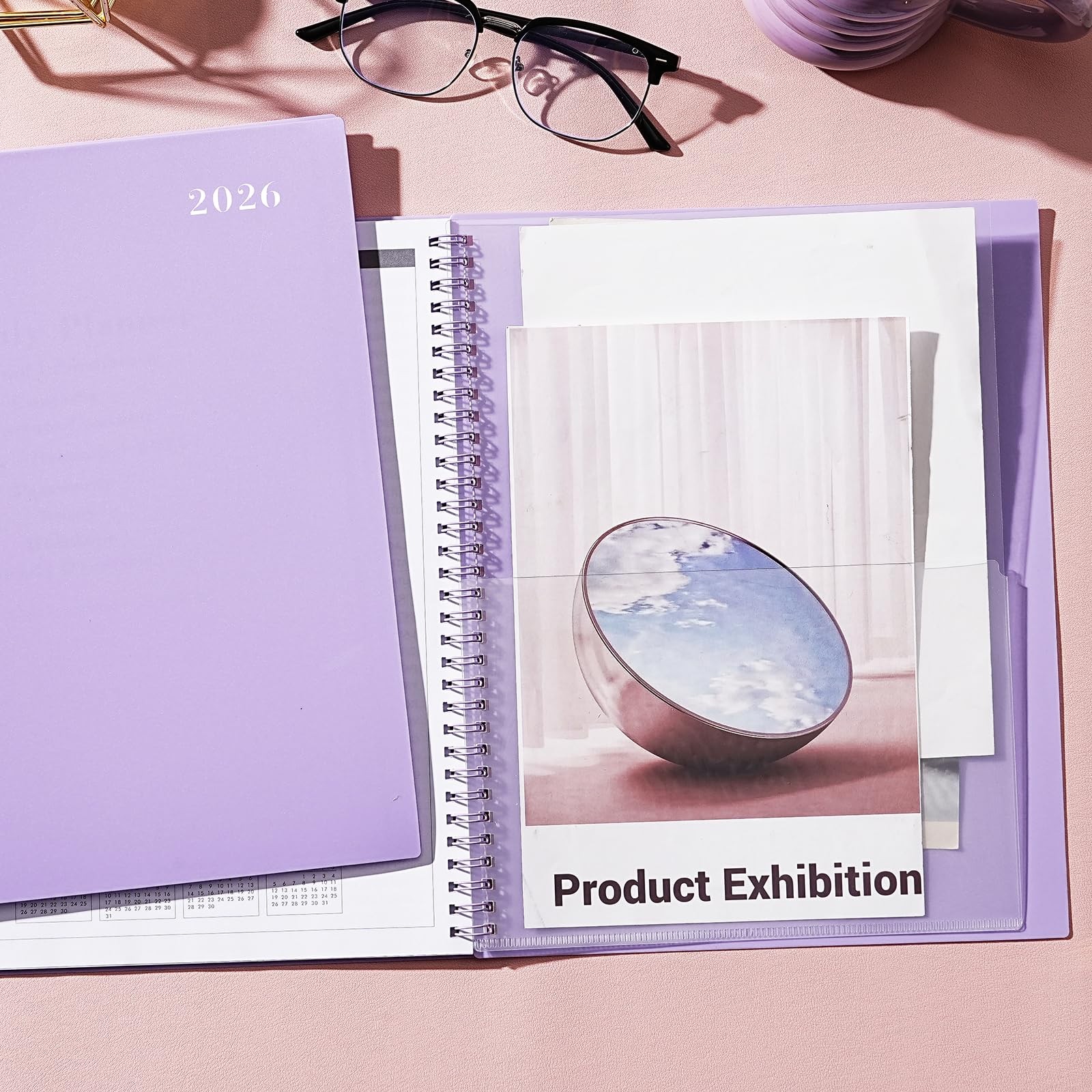 Artfan – Calendar Jan – Dec 12-Month Tabs Pocket Label 9 11
