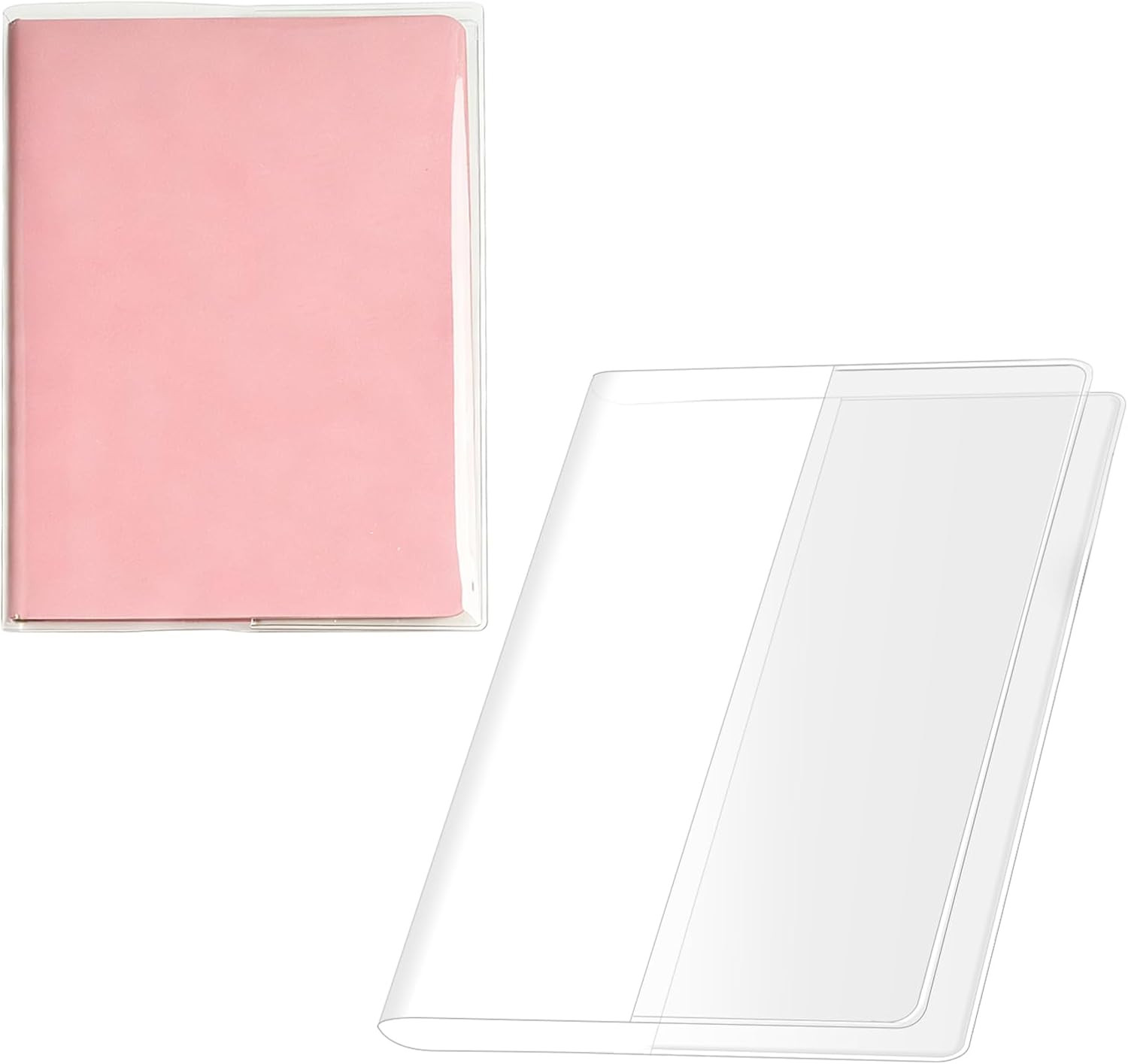A6 Planner Cover Jelly PVC A6 Clear Cover Plastic Book Cover for Journal Weeks P