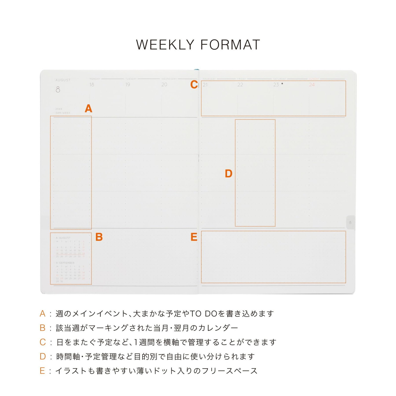 2026 Planner / Nee Mint / B6 Weekly Vertical / Starting March 2026