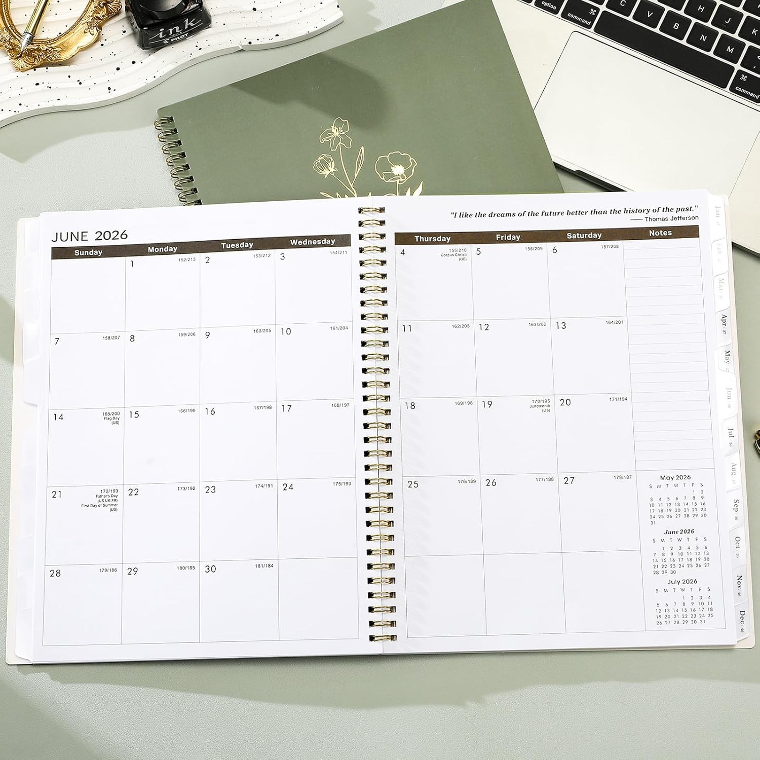 2026 Planner – Planner 2026, Weekly and Monthly Planner, Jan 2026 – Dec 2026, 6.