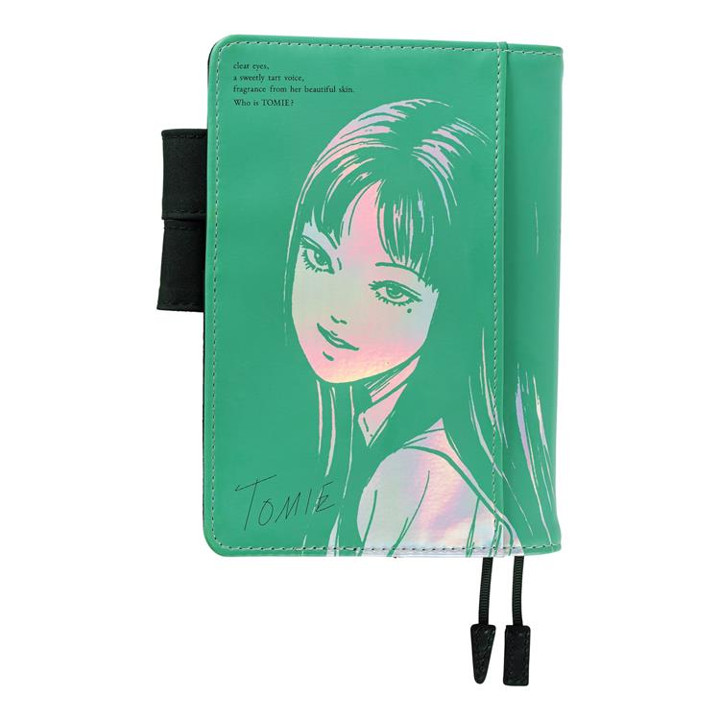 HOBONICHI TECHO 2026 Tomie by Junji Ito Smirk A6 Original Cover Pencil Board