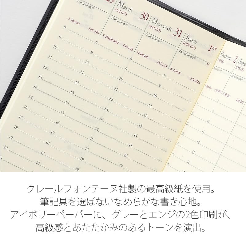 Quo Vadis Planner/Diary ‘Carla Prestige/Soho’ (Weekly Vertical, December 2025 St