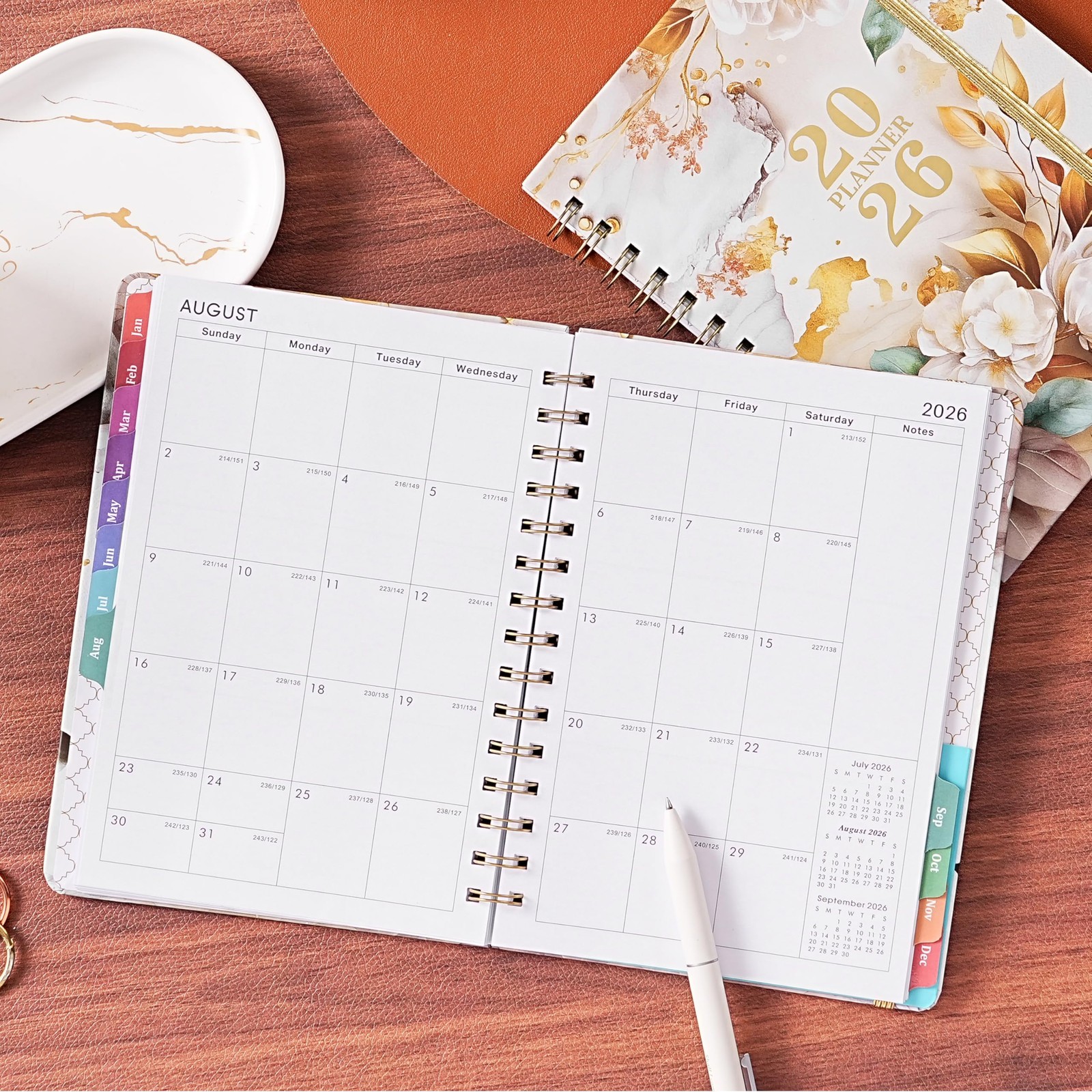 2026 Planner – Planner 2026 Weekly and Monthly, JAN.2026 – DEC.2026, 8.5″ x 6.4″