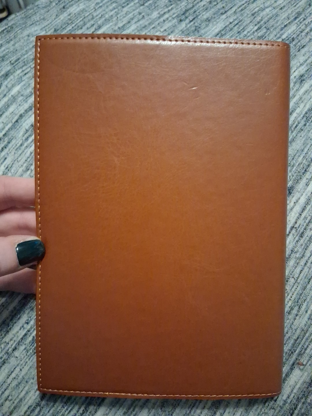 Eccolo Brown Journal 5.5×8 Vegan Leather Cover Ruled Acid Free Pages