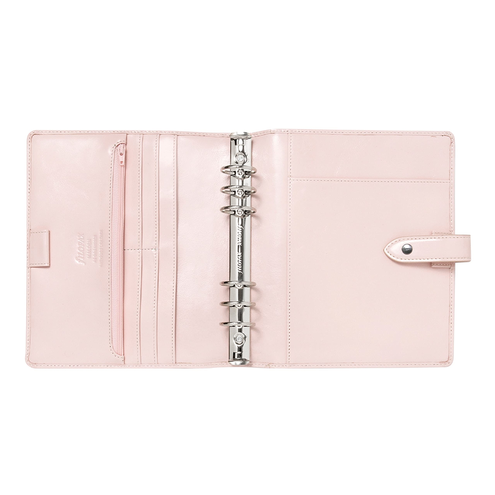Filofax Malden A5 Organizer Pink Full Grain Buffalo Leather Weekly Planner 2024