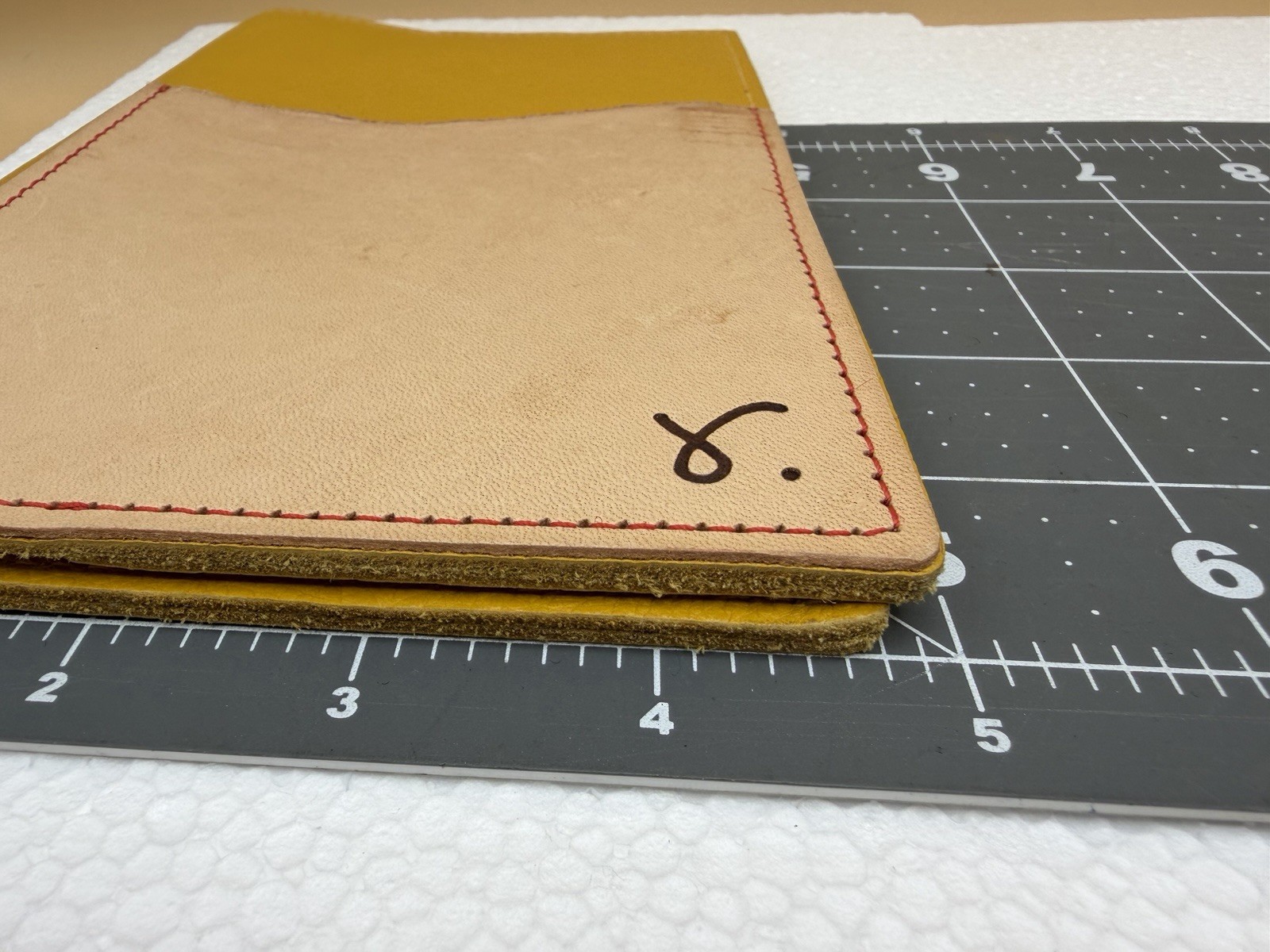 Sojourner Standard Traveler’s Notebook Mustard Yellow Leather Cover