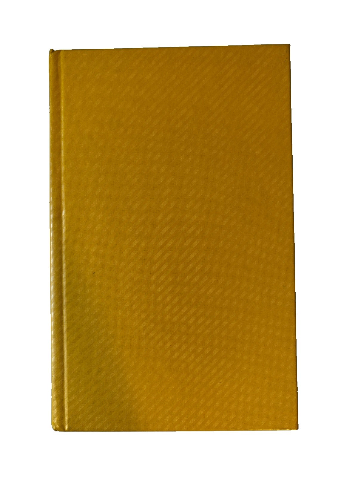 Vintage C R Gibson Diary Journal Hardback Yellow Made In USA Blank Pages