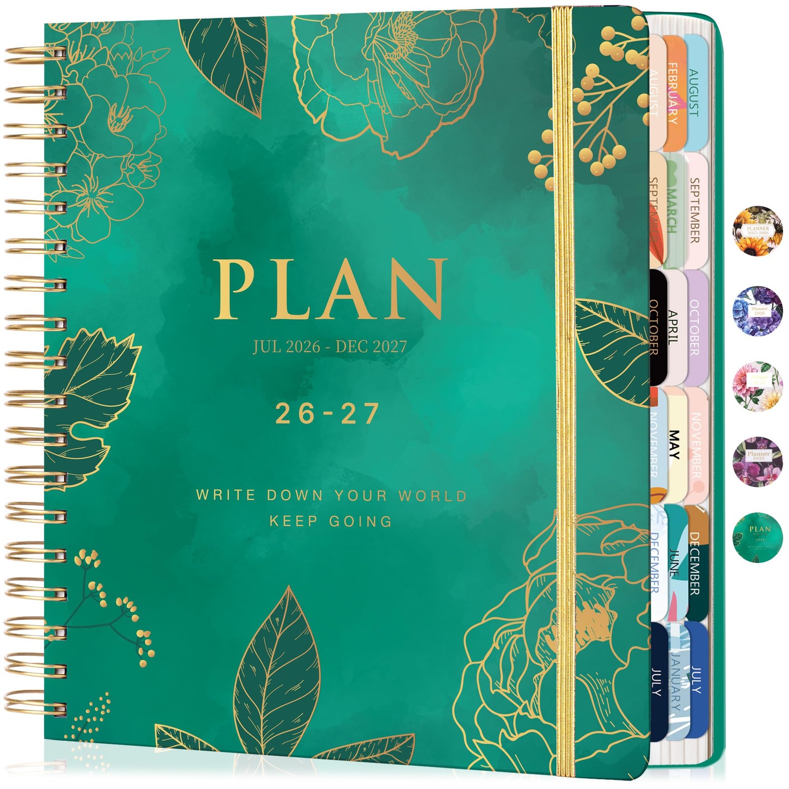 18 Month Planner July 2026 – December 2027, Academic Year Weekly & Monthly Pl…