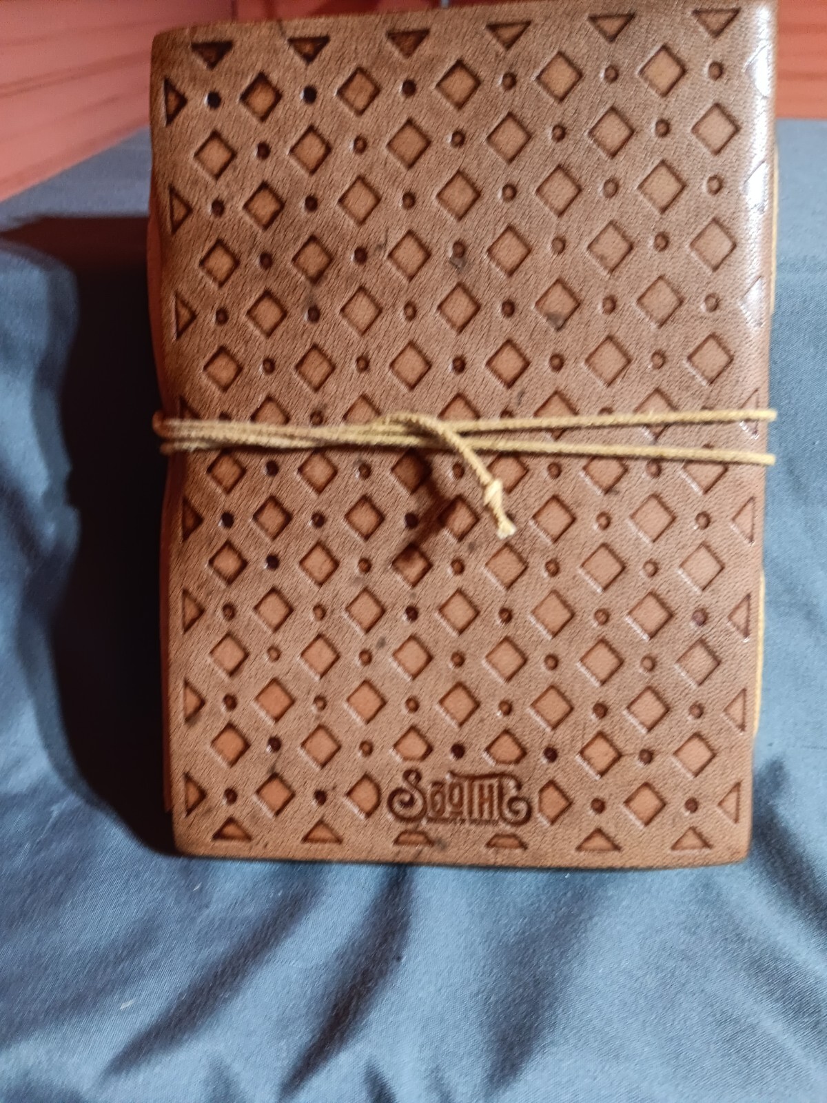 7″ X 5″ Leather Bound Journal Recycled Paper Pages