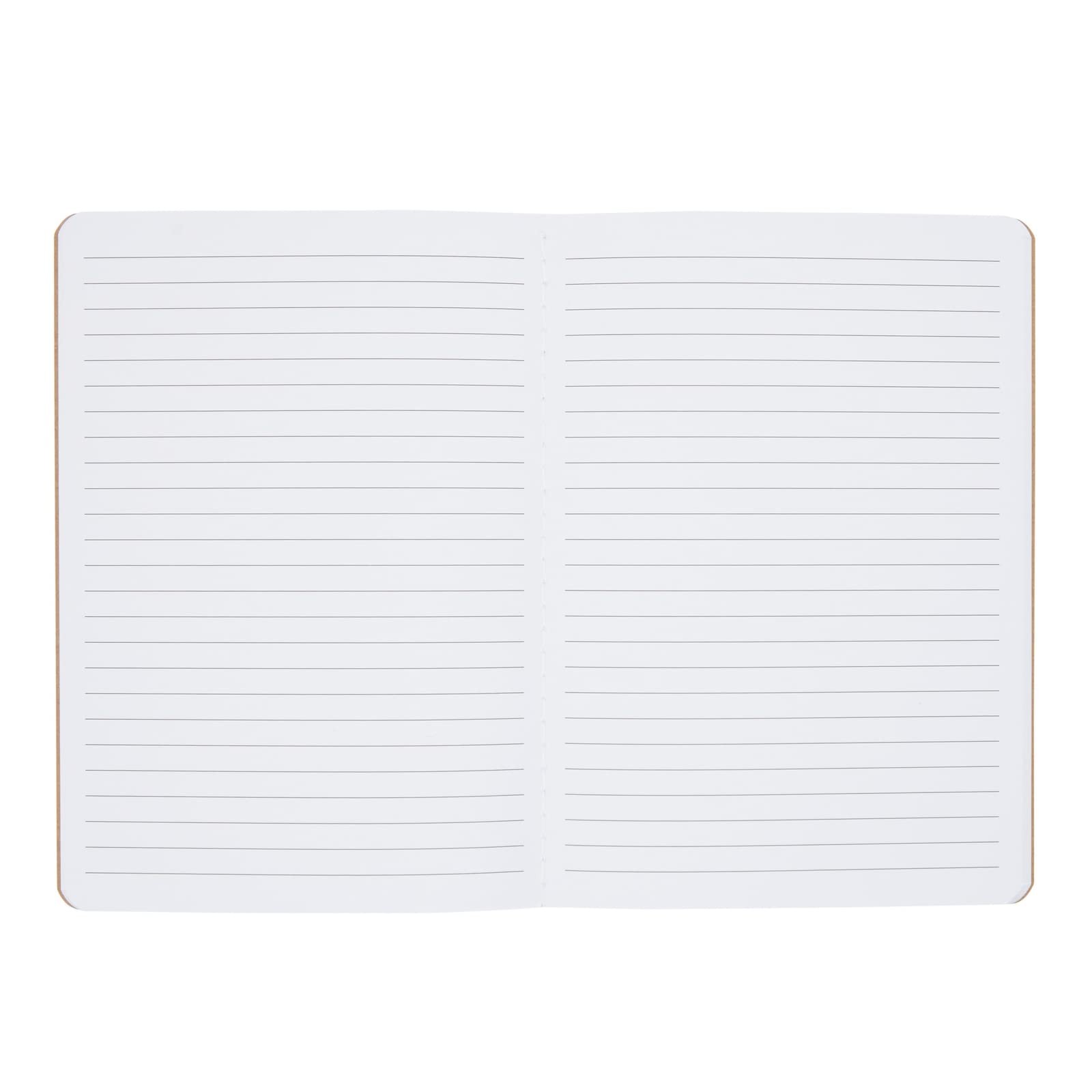 Paper Junkie Inspirational Notebooks Set – 8 Pack A5 (5.8 x 5-x-8-inch, white