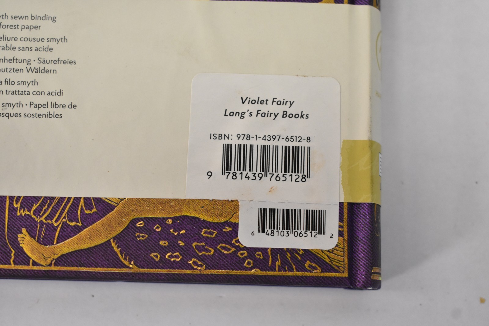Paperblanks Violet Fairy Lang’s Fairy Books Hardcover Journal Notebook 144 Pages