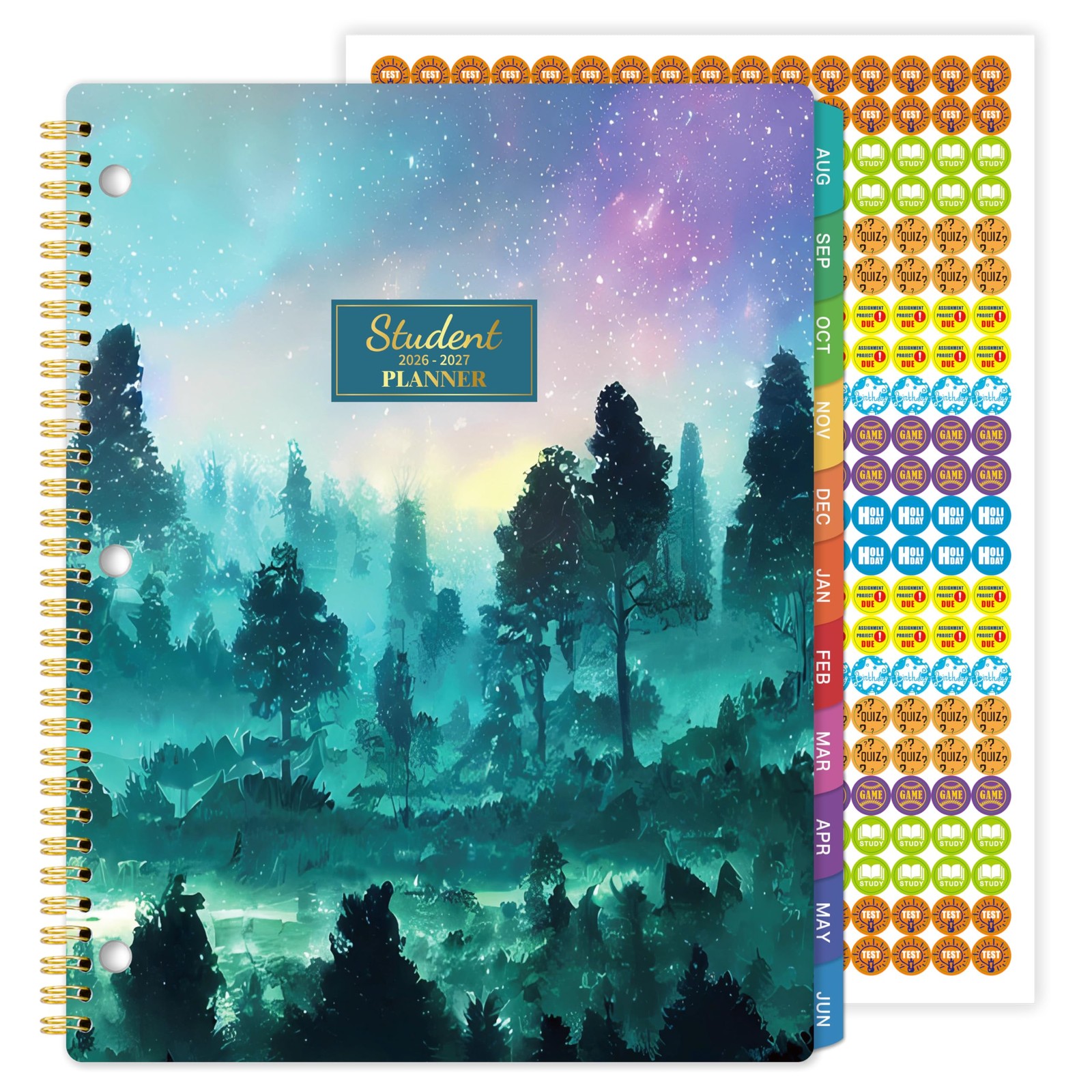 Student Planner 2026-2027, 11’’ x 9’’ Academic Year (August 2026 – A5