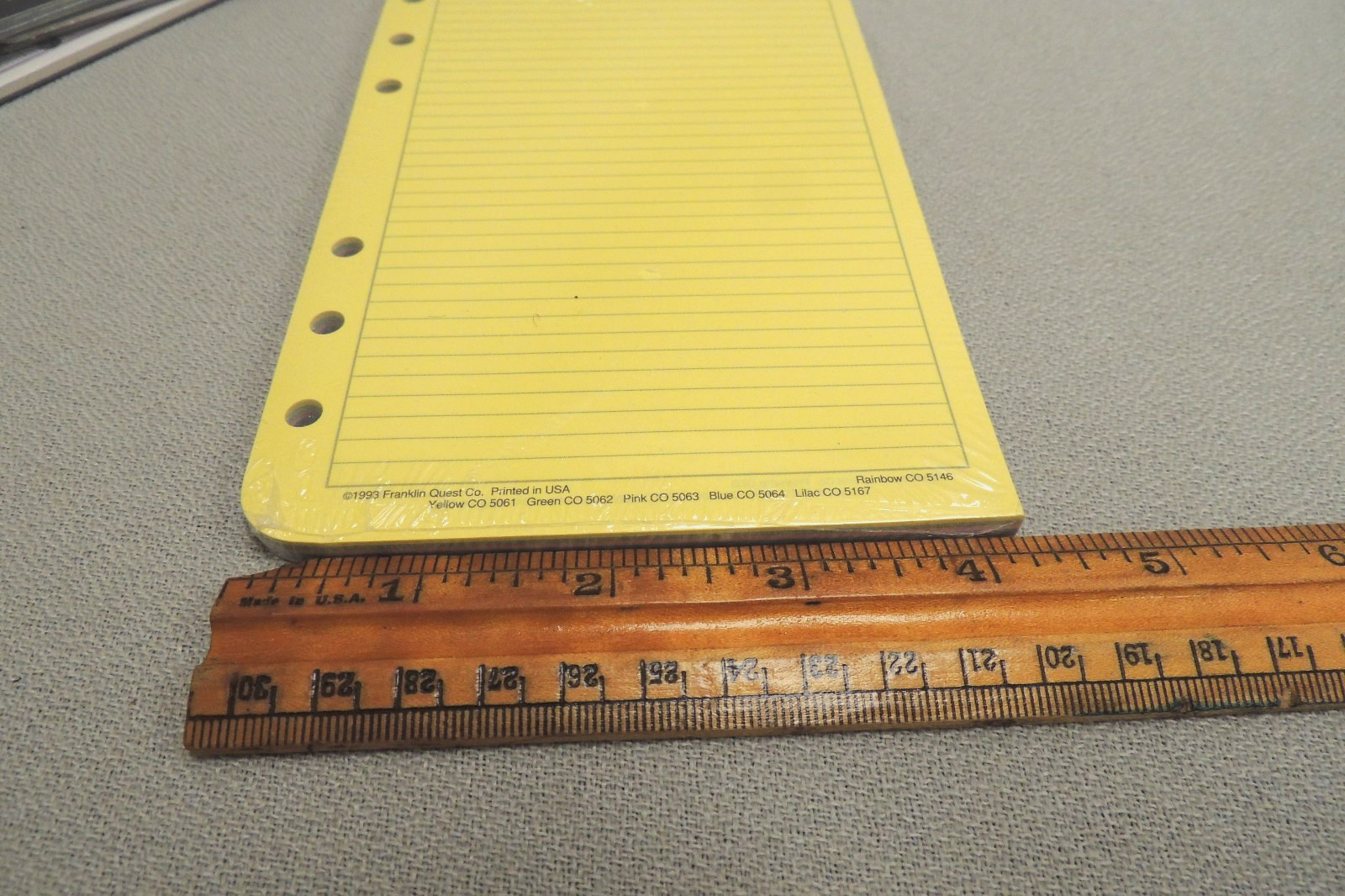 DAY-TIMER/Day-Runner & more Lined / Address / To Do – 6 RING- 3 3/4″ x 6 3/4″