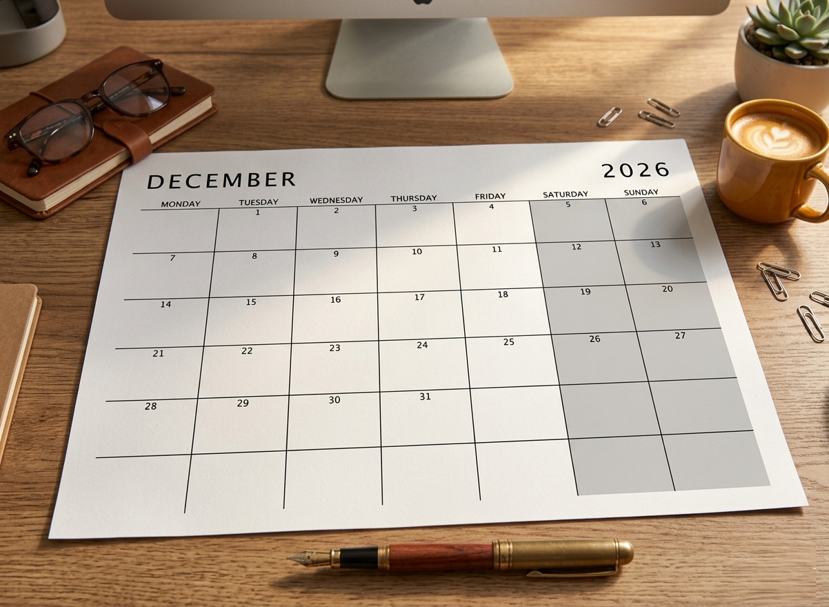 3.99 *ON SALE* 2026 Calendar Printable Landscape,Monthly Planner DOWNLOAD PDF v4