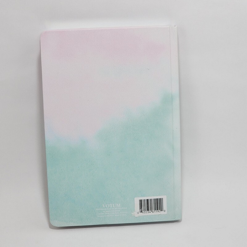 Choose to be Kind Journal Notebook Lined Pages Light Pink, white and Green Cover
