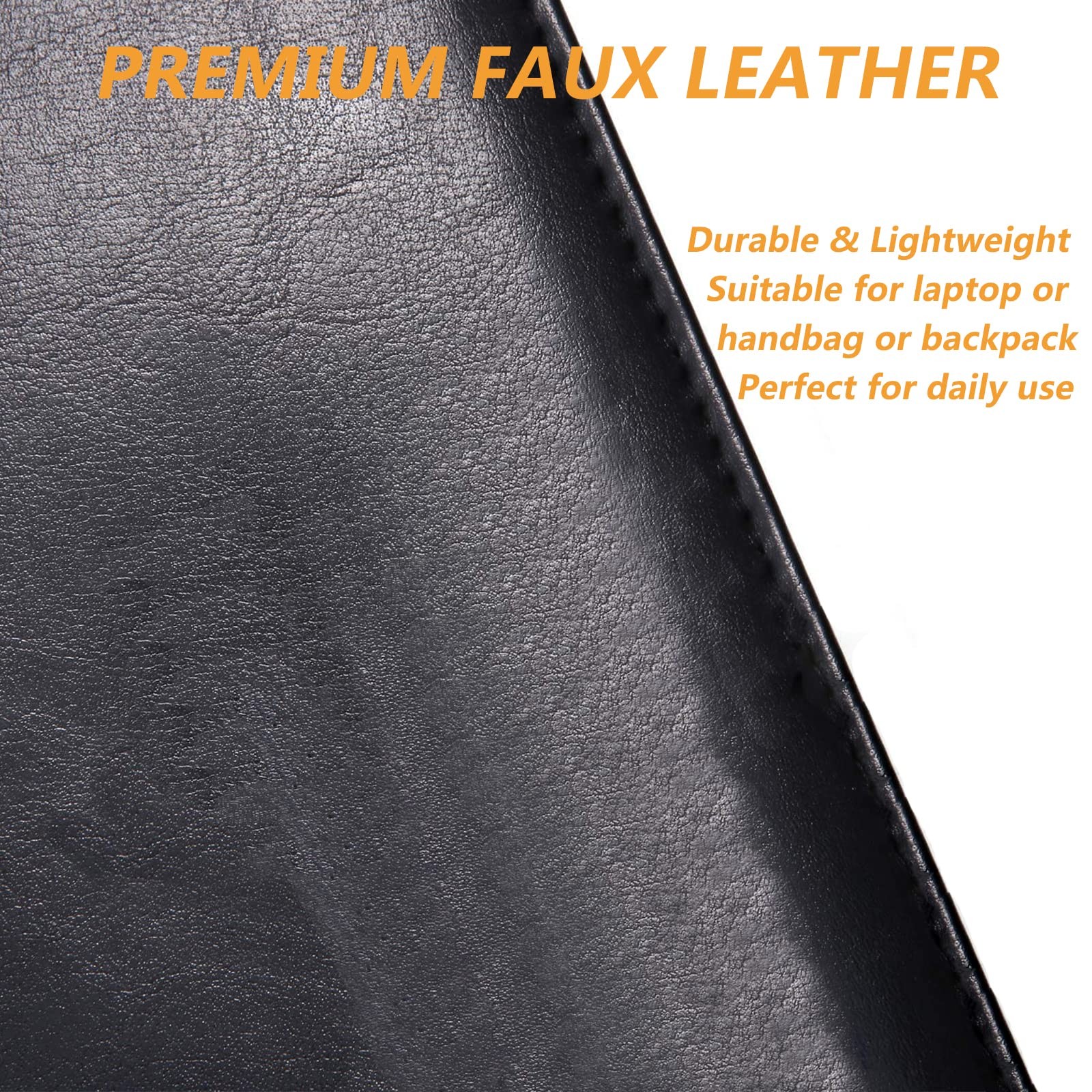 Leather Portfolio Folder Padfolio, Business Padfolio Organizer Document Planner