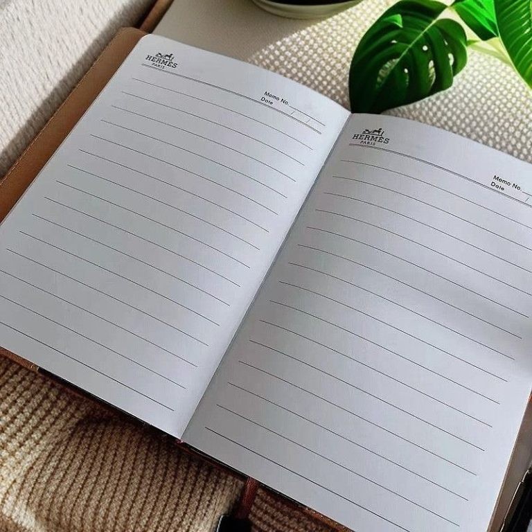 VIP Orange Notebook With Pen GWP