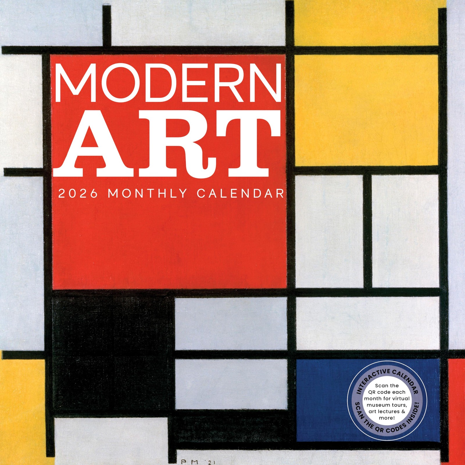 Modern Art Calendar 2026 | Classic Paintings, Picasso, 2026