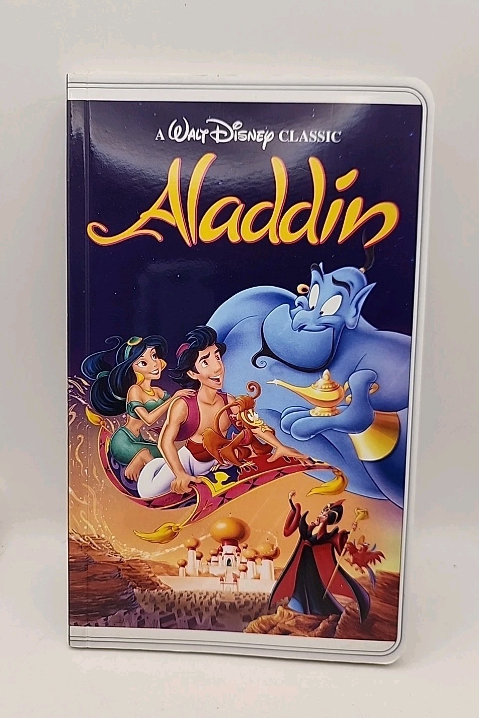 New Disney Parks Aladdin VHS Video Style *Look Alike* Notebook Journal Diary New