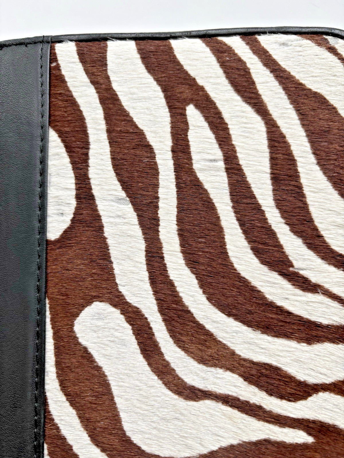 Wilsons Leather Daytimer Binder Organizer Planner Natural Naped cow Print