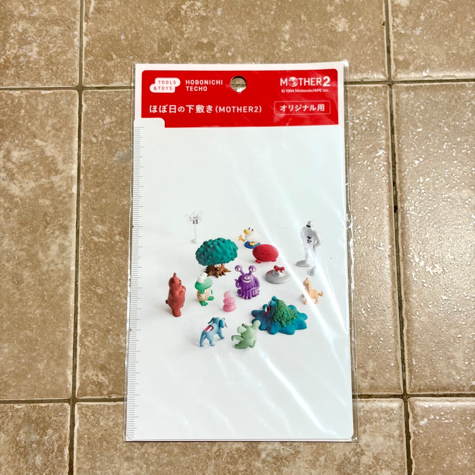 Hobonichi Mother 2 Pencil Board Shitajiki Original A6 Size Earthbound Brand New