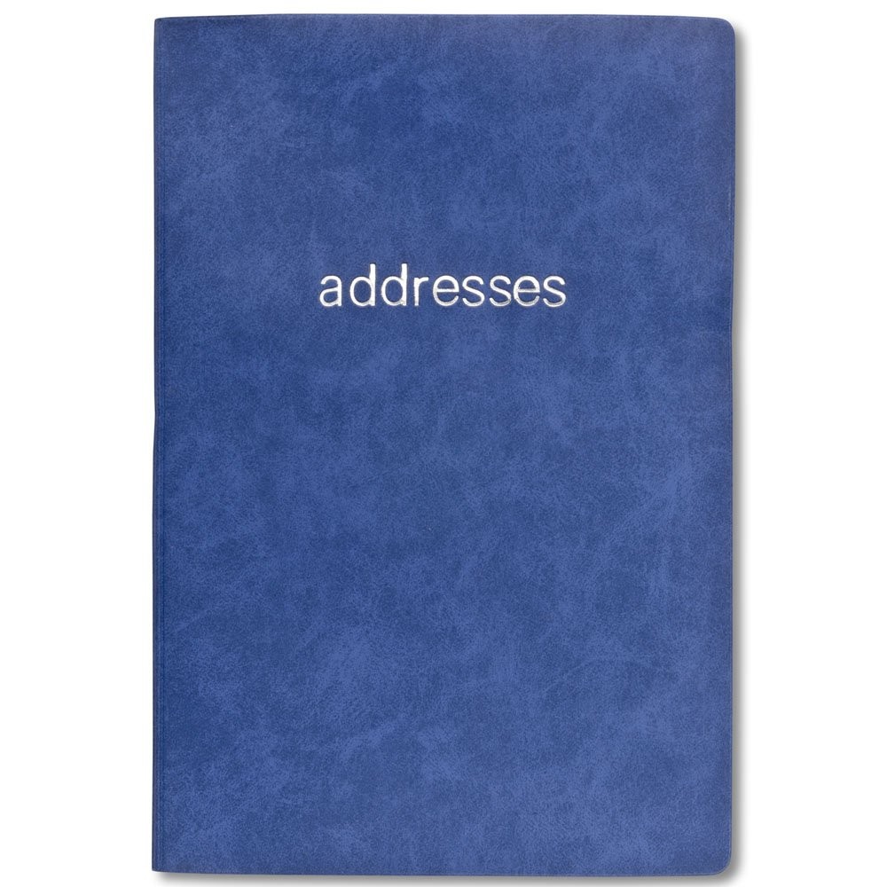 PlanAhead Telephone and Address Book; Large Print; Smooth Cover; Assorted Colors