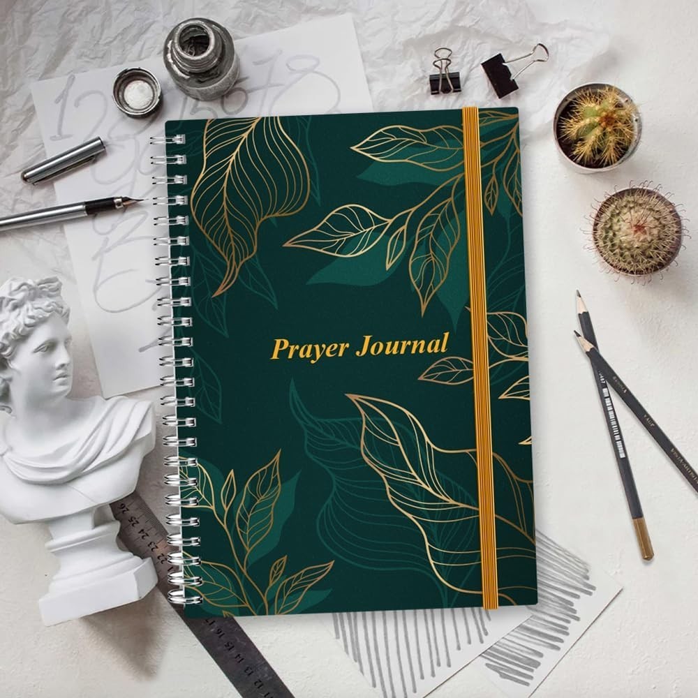 Acid-Free Prayer Journal with Scripture – Mindfulness & Gratitude Focus