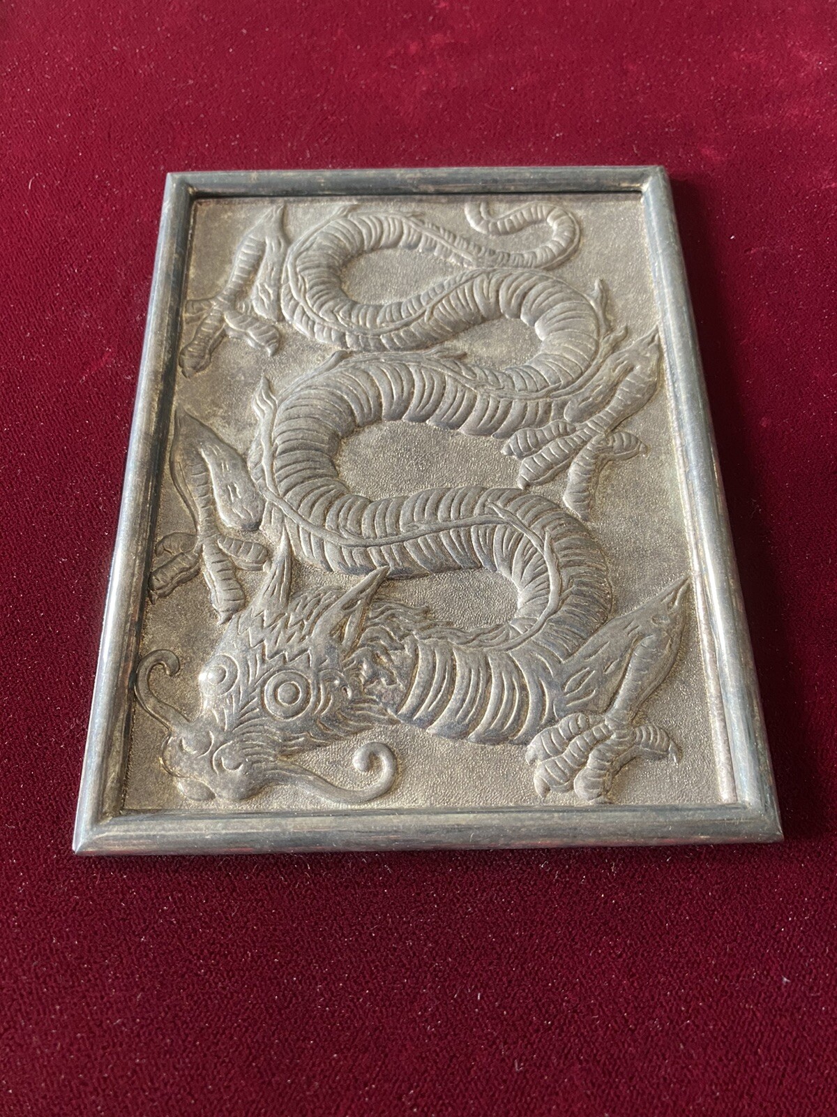 Shanghai Tang Journal Chinese Silver Dragon Photo Scrap Wedding Book Luxury
