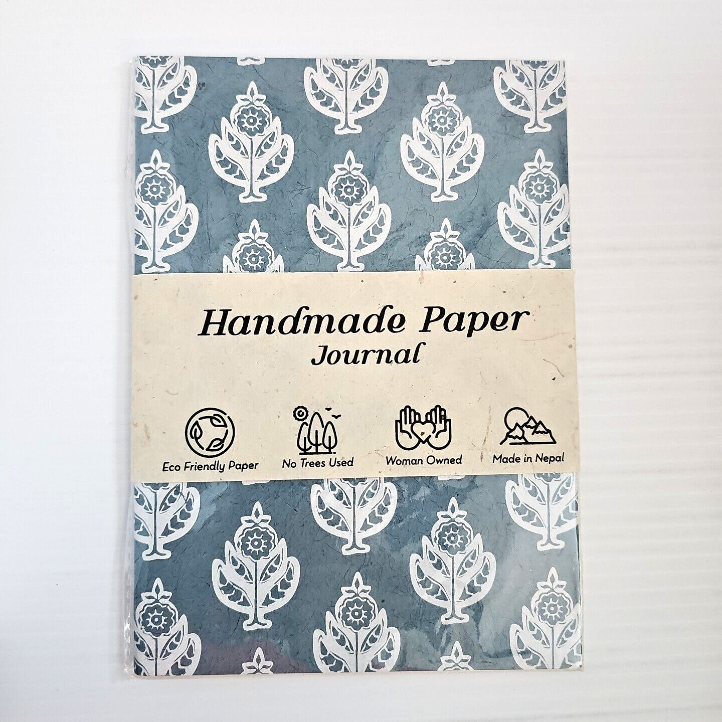 Handmade Paper Craftsmanship Card Set & Notebook Fern & Co, Woman-Owned in Nepal