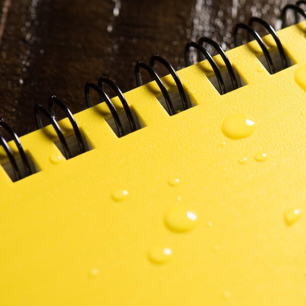 Polydura Cover Weatherproof Notebook, 3 Pack
