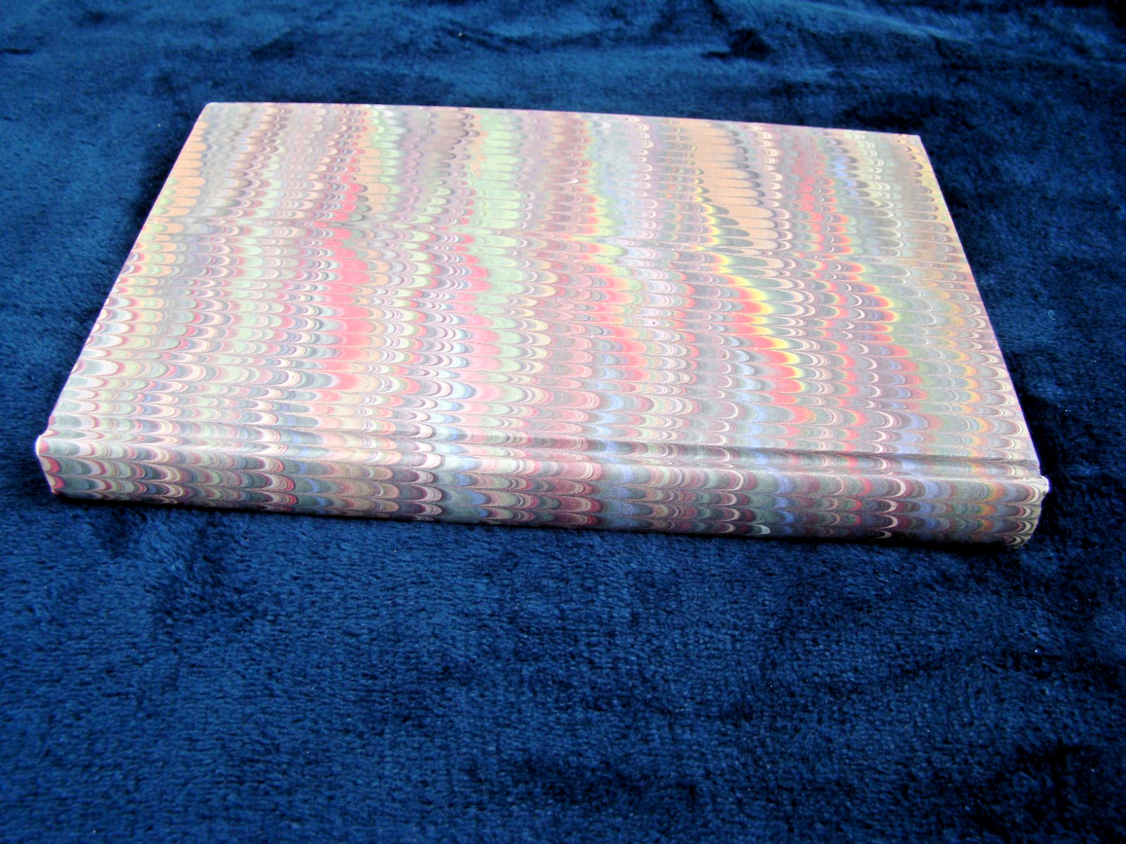 Hand-Marbled Paper/Board Diary or Journal – 8.5″H x 5.5″W