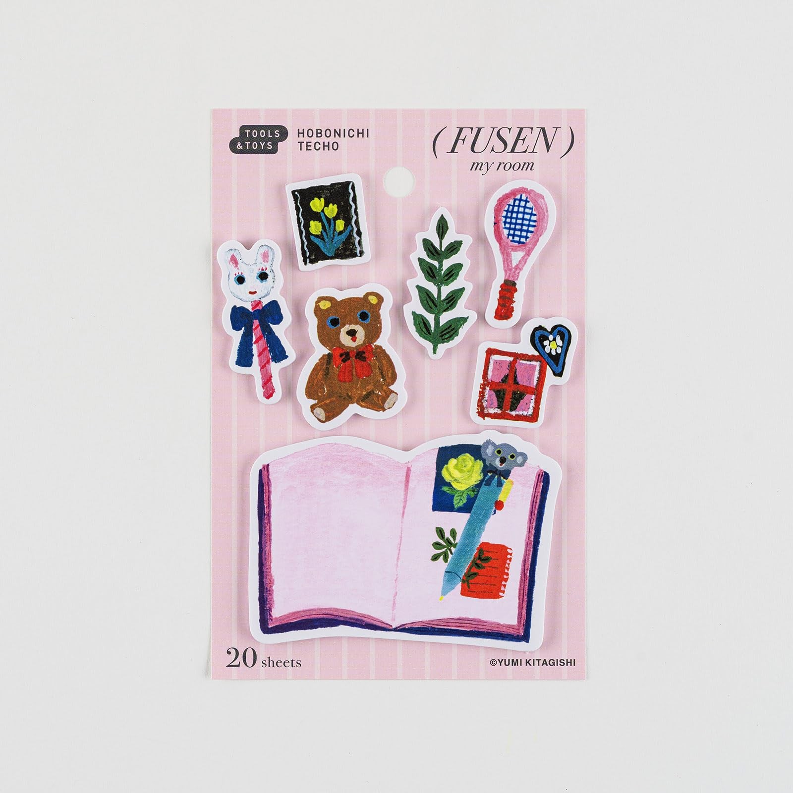 Hobonichi Yumi Kitagishi/Hobonichi’s hanging sticky notes My room Notebook acces