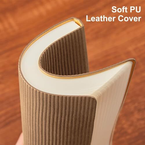 Lined Notebook Journal Notebooks for Work Hardcover 01-Khaki A5 Lined 216pages