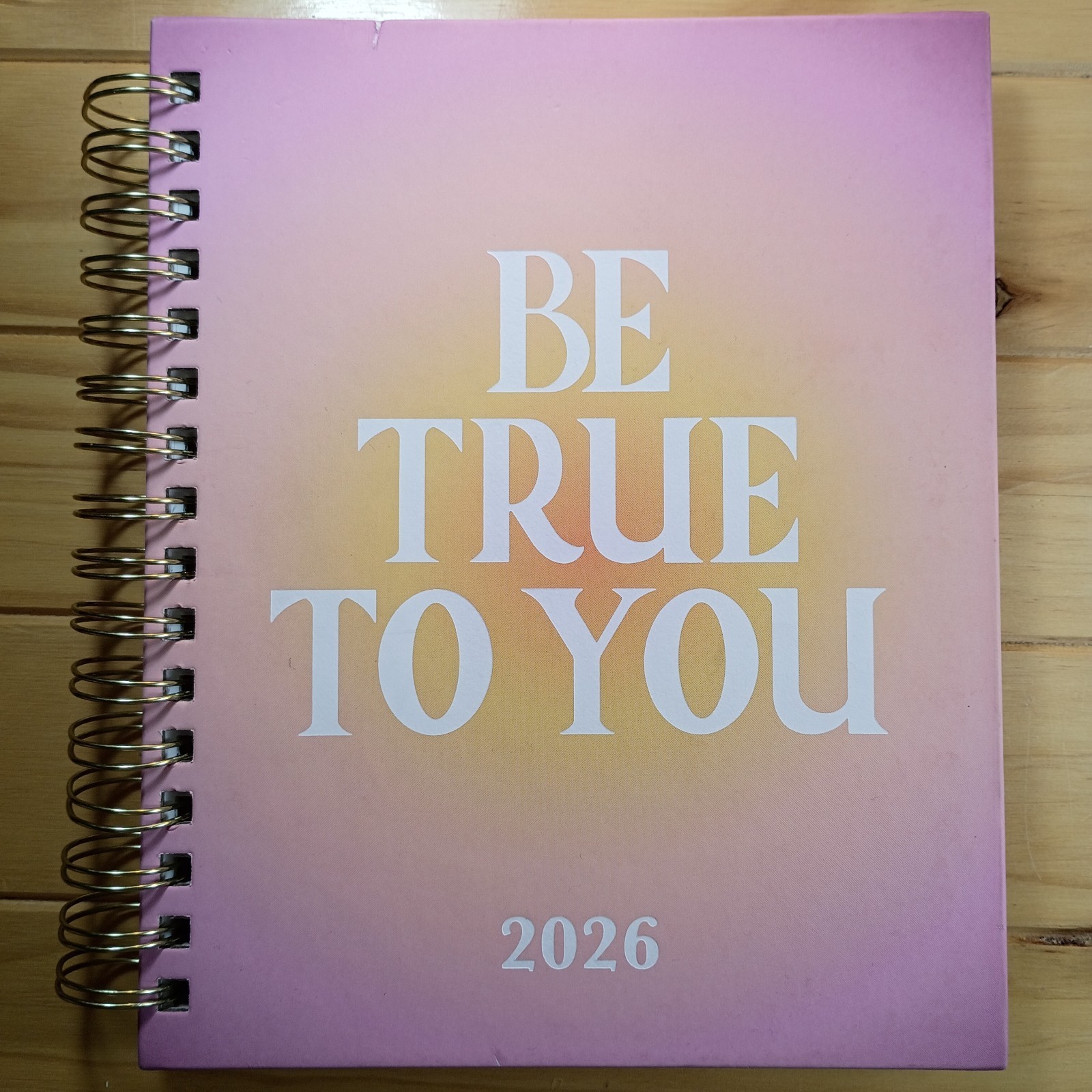 ÉCCOLO 2026, 12 Month Weekly Planner,Stickers, 7 X 8 3/4 In. Be True To You. New