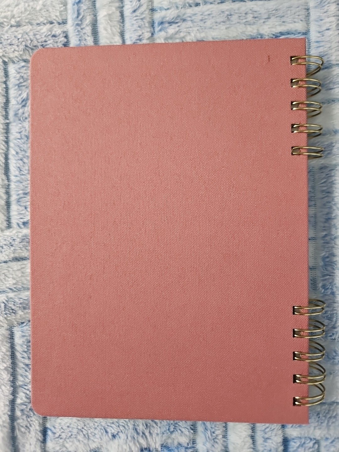 Altitude Split Wire Notebook Rose Gold Mauve Bamboo Paper Recycled Soy Based Ink